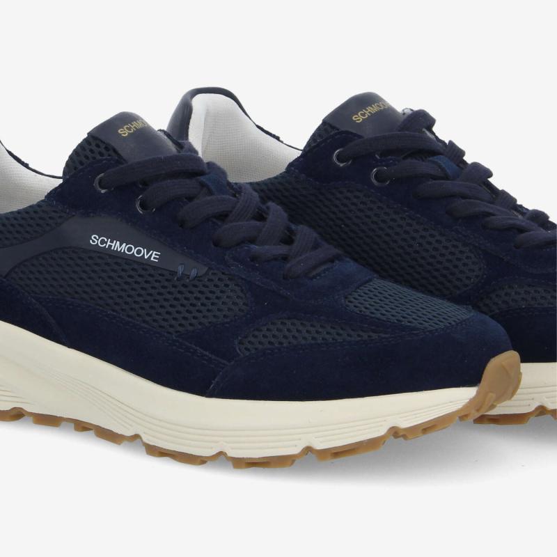 DUSK RUNNER M - MESH/SUEDE - BLEU MARINE